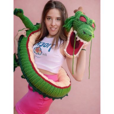 Amigurumi Dragón Shenron Dragon Ball